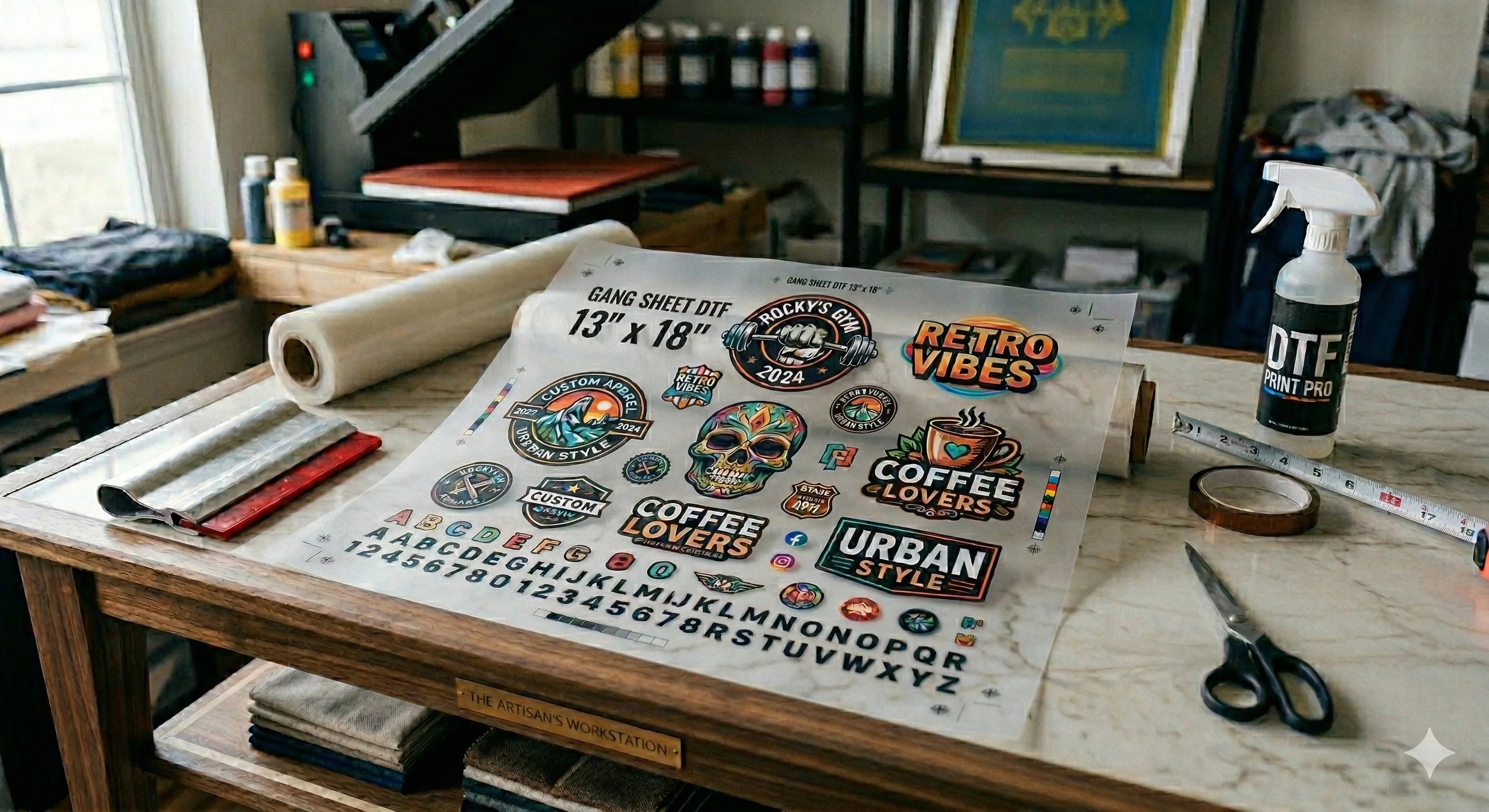 DTF Gang Sheet  13'' x 18''